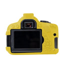 Soft Silicone Protective Case for Canon EOS 600D(Yellow)