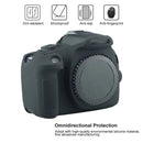 Soft Silicone Protective Case for Canon EOS 2000D (Yellow)