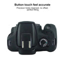 Soft Silicone Protective Case for Canon EOS 2000D (Yellow)