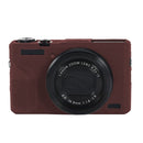 Soft Silicone Protective Case for Canon PowerShot G7 X Mark III / G7X III / G7X3(Coffee)