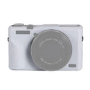 Soft Silicone Protective Case for Canon PowerShot G7 X Mark III / G7X III / G7X3(White)