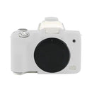 Soft Silicone Protective Case for Canon EOS M50 Mark II / M50 II (White)