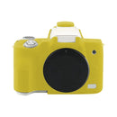 Soft Silicone Protective Case for Canon EOS M50 Mark II / M50 II (Yellow)