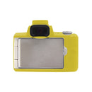Soft Silicone Protective Case for Canon EOS M50 Mark II / M50 II (Yellow)