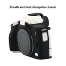 Soft Silicone Protective Case for Canon EOS M50 Mark II / M50 II (Coffee)