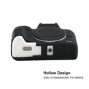 Soft Silicone Protective Case for Canon EOS M50 Mark II / M50 II (Coffee)
