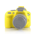 Soft Silicone Protective Case for Nikon D3400 / D3300 (Yellow)