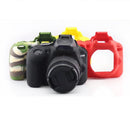 Soft Silicone Protective Case for Nikon D3400 / D3300 (Yellow)