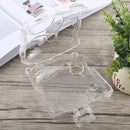 Protective Crystal Shell Case with Strap for FUJIFILM instax mini 7S (Transparent)