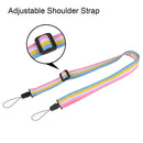 Protective Crystal Shell Case with Strap for FUJIFILM instax mini 9 / mini 8+ / mini 8(Transparent)
