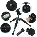 Fotopro M-5 MINI Adjustable 160mm-470mm 3kg Burden Aluminium Alloy Tripod Holder Stand Mount for Card Machine & DSLR & Lomo & Mirrorless Camera & Digital Camera