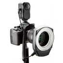 Godox Ring48 Circular Macro Ring 48 LED Flash Light with 6 Different Size Adapter Rings(US Plug)
