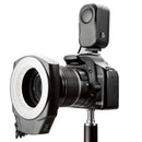 Godox Ring48 Circular Macro Ring 48 LED Flash Light with 6 Different Size Adapter Rings(US Plug)