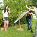 Godox FT01 2 in 1 Gold / Silver Oval Folding Reflector Board, Size: 90 x 120cm