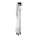 Fotopro DIGI-3500 Aluminium Alloy Tripod Holder with Three-dimensional Head & Phone Clamp (White)