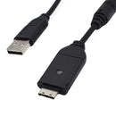 10 PCS USB Charging Data Cable For Samsung WB5000 / 5500 / ES10, Length: 0.5m with Magnetic Ring