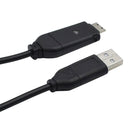 10 PCS USB Charging Data Cable For Samsung WB5000 / 5500 / ES10, Length: 0.5m with Magnetic Ring