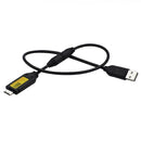10 PCS USB Charging Data Cable For Samsung WB5000 / 5500 / ES10, Length: 0.5m with Magnetic Ring