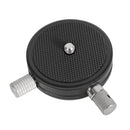 BEXIN QR-02 360 Degree Rotation Quick Release Head Camera Tripod Base Plate (Black)