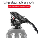 BEXIN VH-105 360 Degree Panorama Heavy Duty Tripod Action Fluid Drag Head (Black)
