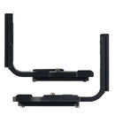 Vertical Shoot Quick Release L Plate Bracket Base Holder for Nikon D800 / D800E / D810(Black)