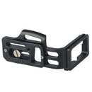 Vertical Shoot Quick Release L Plate Bracket Base Holder for Nikon D800 / D800E / D810(Black)