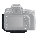 Vertical Shoot Quick Release L Plate Bracket Base Holder for Nikon D800 / D800E / D810(Black)