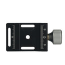 DC38Q Arca Swiss Quick Release Clamp Adapter Plate Mount(Black)