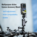 STARTRC Aluminium Alloy Mount Adapter Adjustable Arm(Black Silver)