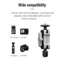 STARTRC Aluminium Alloy Mount Adapter Adjustable Arm(Black Silver)