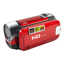 16X Digital Zoom HD 16 Million Pixel Home Travel DV Camera,EU Plug (Red)