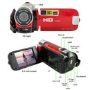 16X Digital Zoom HD 16 Million Pixel Home Travel DV Camera,EU Plug (Red)
