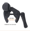 Clamp Mount Connecting Adapter Kit with Waterproof Back Cover for GoPro HERO6 /5(Black)