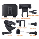 Clamp Mount Connecting Adapter Kit with Waterproof Back Cover for GoPro HERO6 /5(Black)