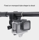 Clamp Mount Connecting Adapter Kit with Waterproof Back Cover for GoPro HERO6 /5(Black)