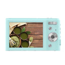 DC302 2.88 inch 44MP 16X Zoom 2.7K Full HD Digital Camera Children Card Camera, UK Plug (Green)