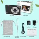 DC402 2.4 inch 44MP 16X Zoom 1080P Full HD Digital Camera Children Card Camera, US Plug (Pink)
