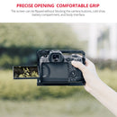 YELANGU C22 YLG0334B Video Camera Cage Stabilizer with Handle for Canon EOS R5/R6 (Black)