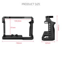 YELANGU C22-A YLG0334B-A Video Camera Cage Stabilizer for Canon EOS R5/R6/R(Black)