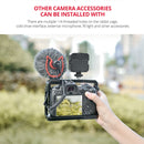 YELANGU C22-A YLG0334B-A Video Camera Cage Stabilizer for Canon EOS R5/R6/R(Black)