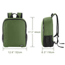 CADeN SLR Camera Shoulder Digital Camera Bag Outdoor Nylon Photography Backpack, Large Size (Army Green)