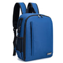 CADeN SLR Camera Shoulder Digital Camera Bag Outdoor Nylon Photography Backpack, Large Size (Blue)