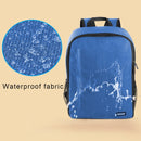 CADeN SLR Camera Shoulder Digital Camera Bag Outdoor Nylon Photography Backpack, Large Size (Blue)