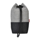 CADeN SLR Camera Lens Drawstring Inner Bag Waterproof Shockproof Case, Size: 14 x 10 x 21.5 cm (Black Grey)