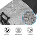 CADeN Camera Lens Drawstring Inner Bag Waterproof Case, Size: 19 x 13 x 27cm(Black Grey)