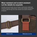 CADEN N1 Large Retro Multifunctional Canvas Waterproof Digital Camera Photography Shoulder Bag(Coffee)