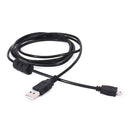 5 PCS 1.5m Mini 8 Pin USB to USB 2.0 Data Charging Cable for Nikon D5100 / D610(Black)