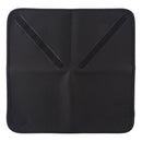 Hundred-folding Cloth Photography Camera SLR Liner Lens Bag Thickening Wrapped Cloth Plus Velvet, Size: 55x55cm (Orange)