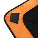 Hundred-folding Cloth Photography Camera SLR Liner Lens Bag Thickening Wrapped Cloth Plus Velvet, Size: 40x40cm (Orange)