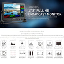 SEETEC ATEM173S 17.3 inch 3G-SDI HDMI Full HD 1920x1080 Multi-camera Broadcast Monitor(US Plug)